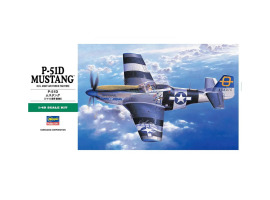 Scale model 1/48 Airplane P-51D Mustang Hasegawa 09130