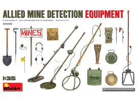 Scale model 1/35 Set of allied mine detection equipment Miniart 35390