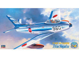 Збірна  модель F-86F-40 SABRE "BLUE IMPULSE"PT15 1:48