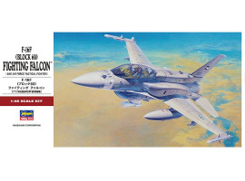 Збірна модель 1/48 Літак F-16F (Block 60) Fighting Falcon Хасегава 07244