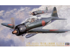 обзорное фото Збірна  модель MITSUBISHI A6M5c ZERO FIGHTER TYPE 52 HEIJT72 1:48 Літаки 1/48