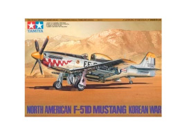 Scale model 1/48 NORTH AMERICAN F-51D MUSTANG KOREAN WAR Tamiya 61044