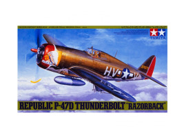 Scale model 1/48 Fighter P-47D “Thunderbolt” ‘RAZORBACK’ Tamiya 61086