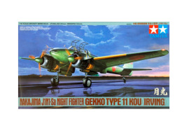 Сборная модель1/48 Самолет Nakajima J1N1-Sa Gekko Type 11 Kou (Irving) Тамия 61093