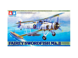 обзорное фото Сборная модель 1/48 Самолет FAIREY SWORDFISH MK.II Тамия 61099 Самолеты 1/48