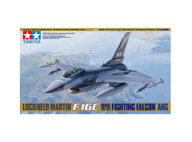 обзорное фото Збірна модель 1/48 Літак LOCKHEED MARTIN F16C [BLOCK 25/32] FIGHTING FALCON ANG Tamiya 61101 Літаки 1/48
