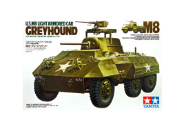 обзорное фото Scale model 1/35 Armored car US M8 GREYHOUND Tamiya 35228 Cars 1/35