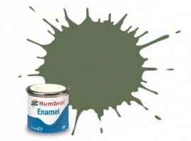 обзорное фото Зеленая армейская матовая Enamel paints