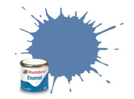 обзорное фото Голубая матовая Enamel paints