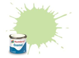 обзорное фото Зеленая пастельная матовая Enamel paints