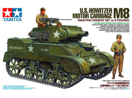 Scale model 1/35 American M8 Howitzer Tamiya 35312