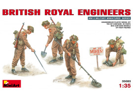 обзорное фото Британские королевские инженеры Figures 1/35