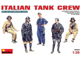 обзорное фото Итальянский танковый экипаж Figures 1/35