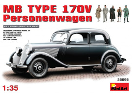 обзорное фото GERMAN CAR MB TYPE 170V Cars 1/35