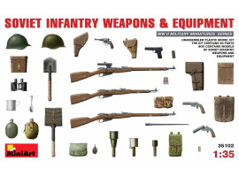 обзорное фото Soviet infantry weapons and ammunition Detail sets
