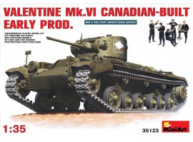 обзорное фото Valentine Mk VI Canadian variant, early version Armored vehicles 1/35