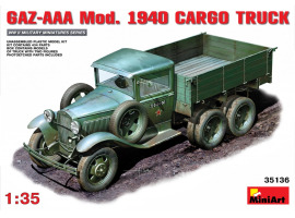 обзорное фото Truck GAZ-AAA model 1940 Cars 1/35