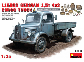 обзорное фото MB L1500S German truck 1.5t Cars 1/35