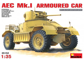 обзорное фото British armored car AEC MK.I Armored vehicles 1/35