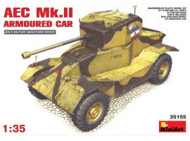 обзорное фото AEC MK.II British armored car Armored vehicles 1/35