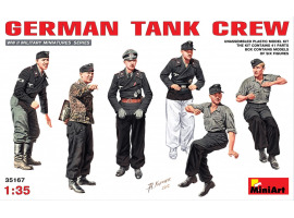 обзорное фото Немецкие танкисты Figures 1/35