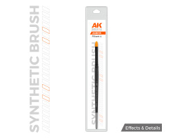 Синтетичний пензлик - Filbert 4 AK-Interactive AKB015
