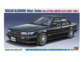 Scale model 1/24 Car Nissan Bluebird (SSS-Attesa limited) U12 Hasegawa 21133