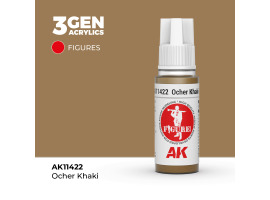 Акрилова фарба OCHER KHAKI – ХАКІ ВОХРА FIGURES АК-інтерактив AK11422