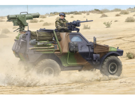 Scale model 1/35 French armored car VBL MILAN HobbyBoss 83877