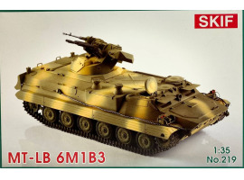 обзорное фото Assembly model 1/35 MT-LB 6M 1B3 SKIF MK219 Armored vehicles 1/35