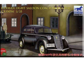 обзорное фото Prefabricated model of a German light sedan, model 1937. Cars 1/35