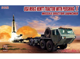 обзорное фото USA M983 HEMTT Tractor with Pershing II Missile Erector Launcher Автомобілі 1/72