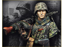 обзорное фото Waffen SS Young Machine Gunner 1944 Figures 1/10