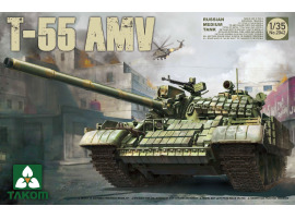 обзорное фото Russian Medium Tank T-55 AMV Бронетехника 1/35