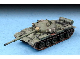 обзорное фото Збірна модель 1/72 радянський танк Т-62 модифікація 1962 року Trumpeter 07146 Бронетехніка 1/72