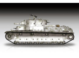 обзорное фото Збірна модель 1/72 радянський танк T-28 (Riveted) Trumpeter 07151 Бронетехніка 1/72