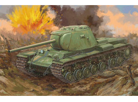 обзорное фото Збірна модель радянського важкого танка КВ-3 Бронетехніка 1/35