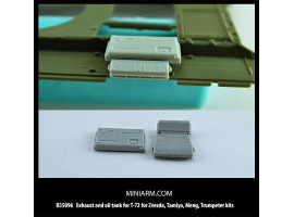 обзорное фото  Выхлоп и маслобак для Т-72 Detail sets