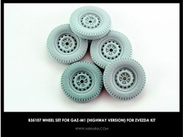 обзорное фото Колеса для ГаЗ -М1 (шоссейная версия) Resin wheels