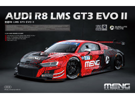 обзорное фото Збірна модель 1/24 Автомобіль Audi R8 LMS GT3 EVO II Absolute Racing Meng CS-009 Автомобілі 1/24