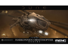 Scale model 1/72 Dune Harkonnen Ornithopter Meng DS-009