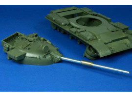 обзорное фото Металлический ствол 105мм M68 для танка Ti-67 Tiran в масштабе 1/35 Металлические стволы