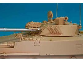 обзорное фото Набір металевих стволів для БМП-3 Armament: 100 мм 2А70, 30 мм 2А72, 3 штуки 7.62 мм, 1/35 Металеві стволи