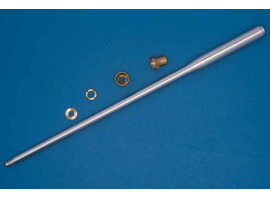 обзорное фото Металевий ствол для британської САУ Archer 17pdr 76,2mm L/55 , в масштабі 1:35 Металеві стволи
