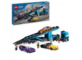 Конструктор LEGO City Вантажівка-транспортер зі спортивними авто 60408
