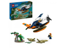 обзорное фото Конструктор LEGO City Водний літак для дослідження джунглів 60425 City