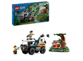 обзорное фото Конструктор LEGO City внедорожник для исследования джунглей 60426 City