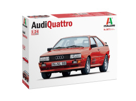 обзорное фото Scale model 1/24 Car Audi Quattro Italeri 3671 Cars 1/24