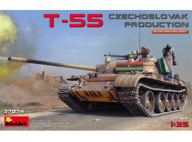 обзорное фото Т-55 Чехословацкого Производства Бронетехника 1/35