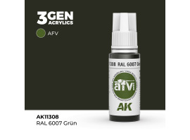 Акрилова фарба RAL 6007 GRÜN / Зелений – AFV АК-interactive AK11308